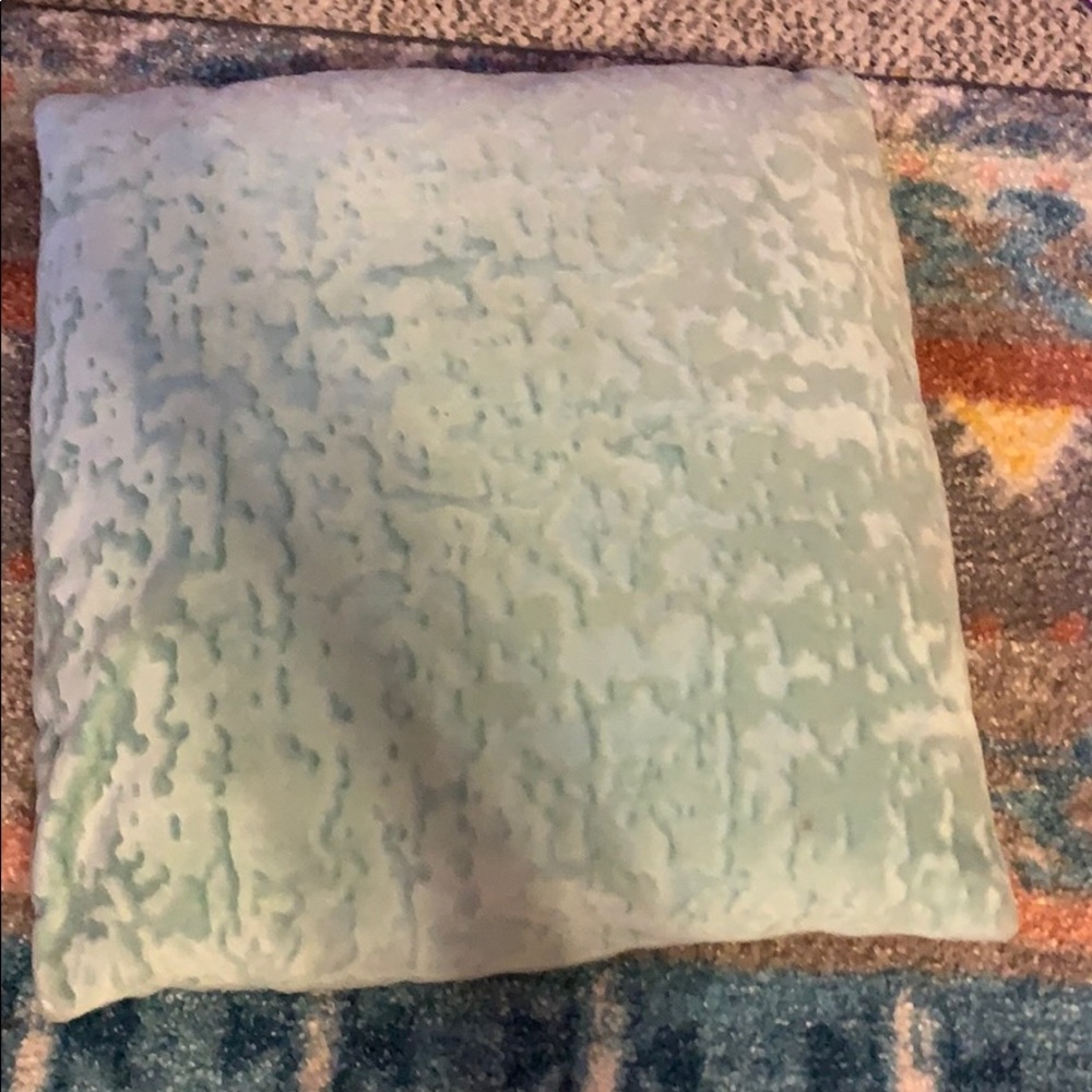 blue pillow